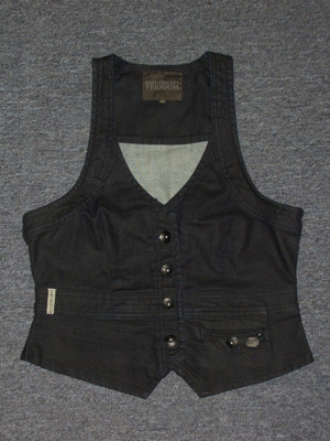 DENIM WAIST COAT