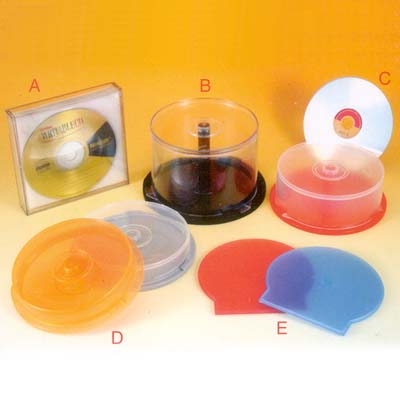 CDRs Jewel Box and Clam Shell CD Box