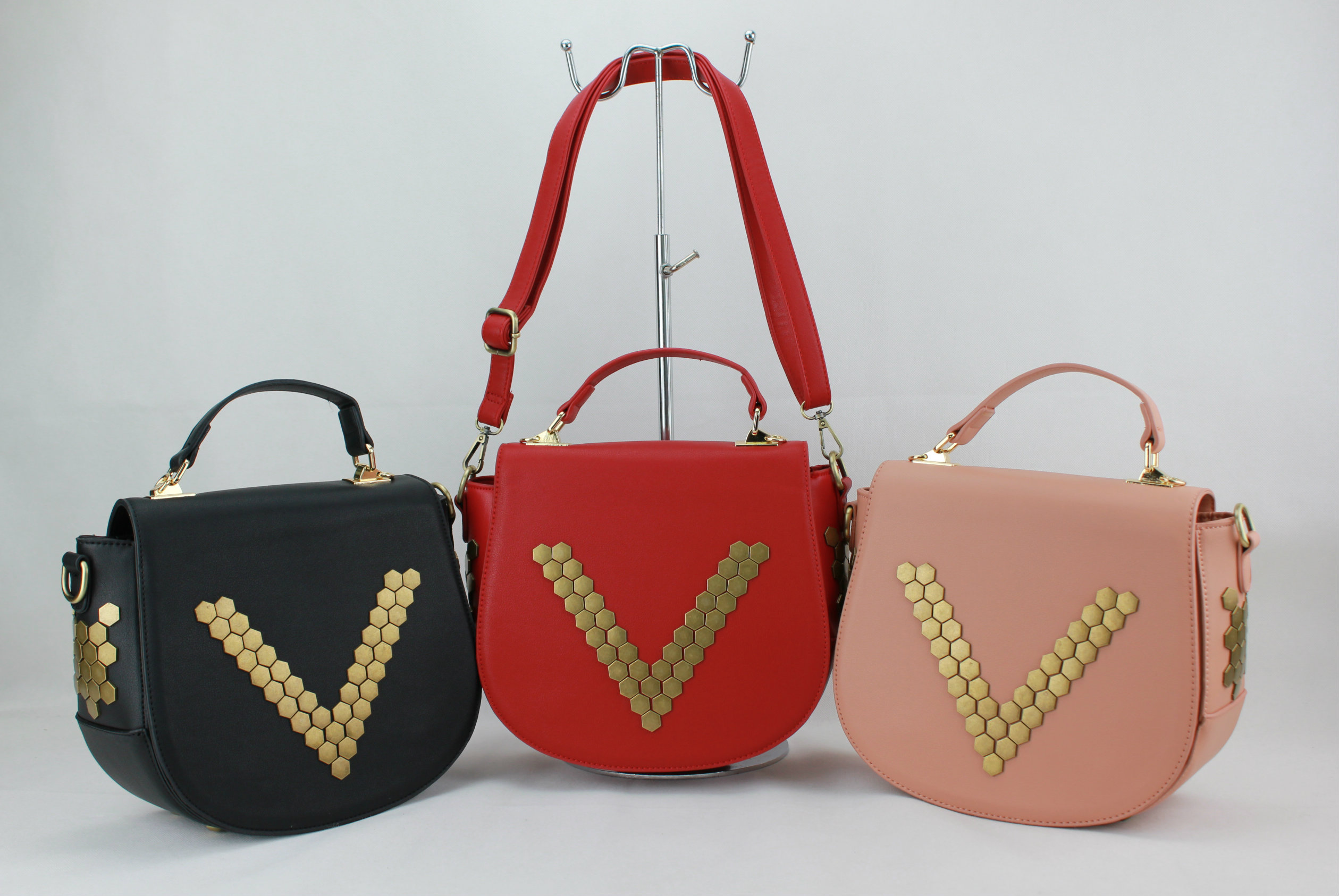 Fashion Cross Bag With Studs