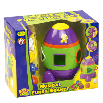 MUSICAL FUNNY ROCKET