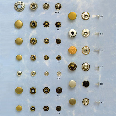 Brass Snap & Shank Button