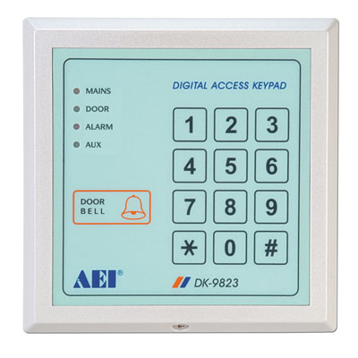 3 OUTPUT DUAL RELAY DIGITAL ACCESS CONTROL KEYPAD