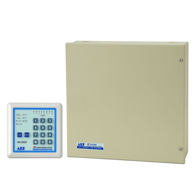 8-ZONE 2-PARTITION ALARM CONTROL PANEL