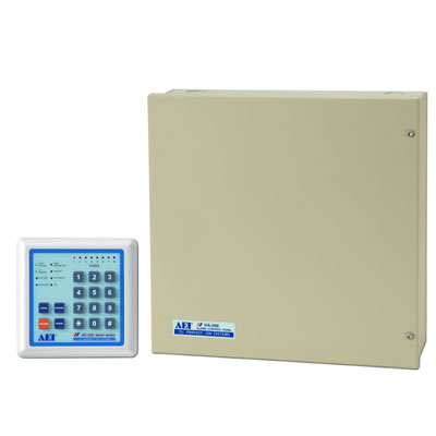 8-ZONE ALARM CONTROL PANEL WITH AUTO-DIALER