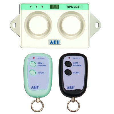 IR CONTROLLED 2-ZONE COMPACT ALARM & DOOR STRIKE ACTUATOR