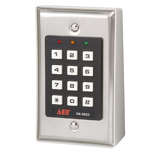 2 OUTPUT DUAL RELAY DIGITAL ACCESS CONTROL KEYPAD,DK9522 AEI PROTECT