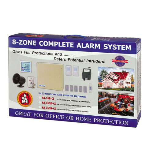 HA-263D-CS & HA-263K-CS - 8-ZONE LOCAL ALARM COMPLETE KIT
