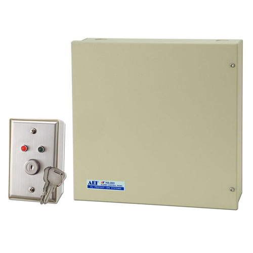 8-ZONE 2-PARTITION ALARM CONTROL PANEL
