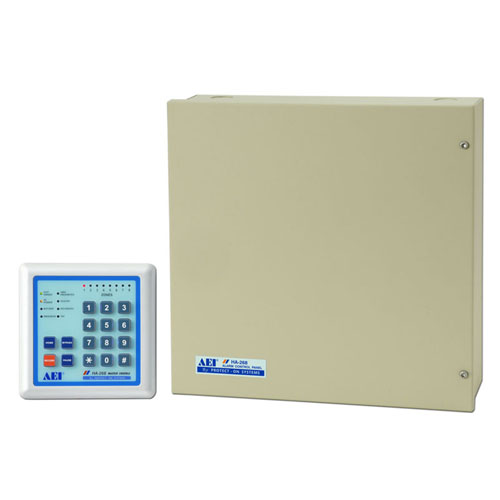 8-ZONE ALARM CONTROL PANEL WITH AUTO-DIALER