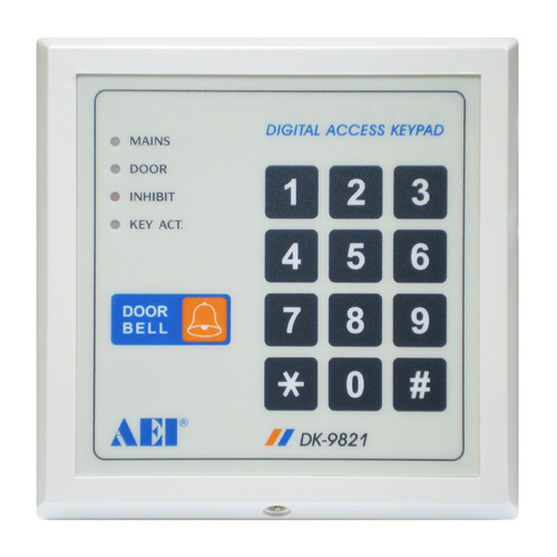 Single Relay Output Digital Access Control Keypad