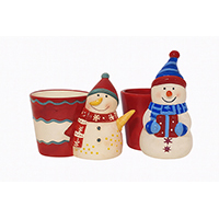 X'mas Ceramic Pot