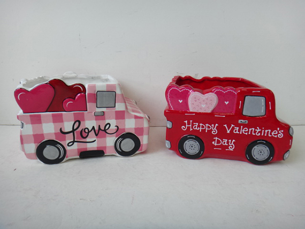 Valentine's Day Ceramic Pot