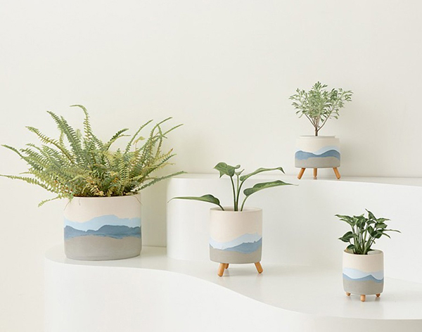 Ocean Ceramic Pot