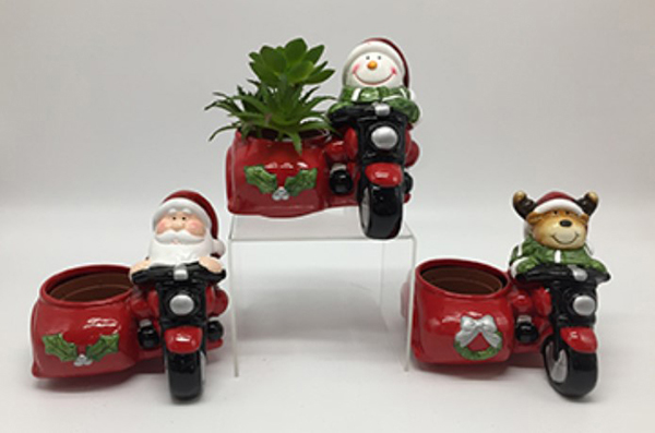 X'mas Ceramic Pot