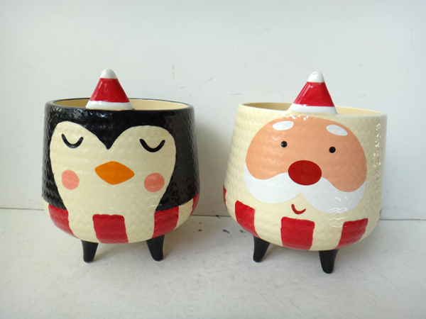 X'mas Ceramic Pot