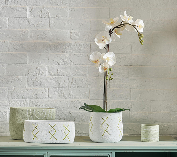 Orchid Ceramic Pot