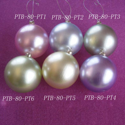 80mm Pearlized Transparent Ball