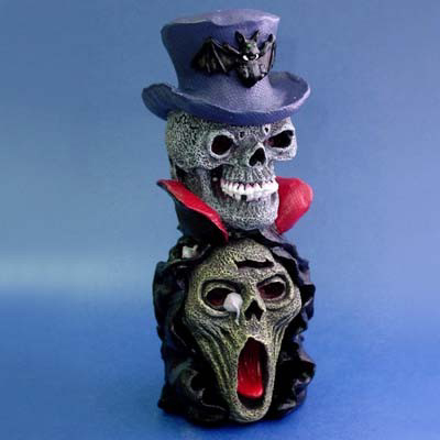 Sell Resin Monster Candle Holder with wax