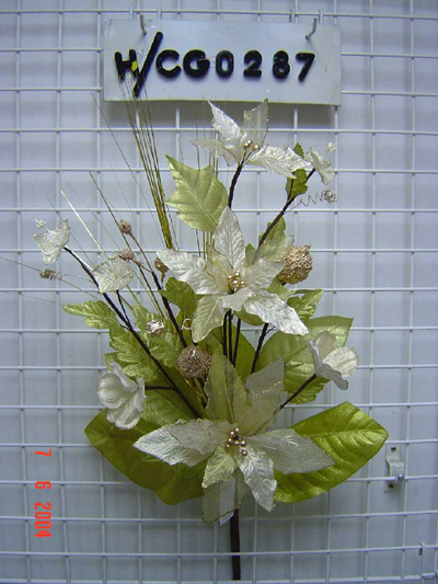 Hand-made Poinsettia