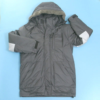 MEN'S DOWN FILLED PARKA, 4 LAYERS MADE