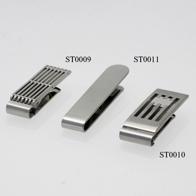 Stainless Steel Tie Clip & Money Clip