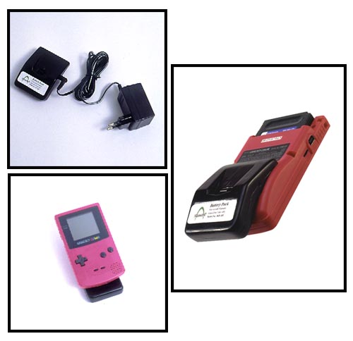 Rechargeable Battery Packs + AC/DC Adaptor