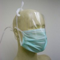 Sell Tie-on surgical mask with eye shield