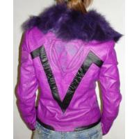 Fur & Fake Leather Jacket