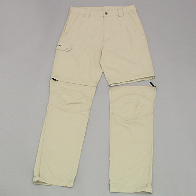 Trekking pants with venitation, zipper off, anti UV and anti mosquito