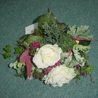 13 inches ICED ROSE/HYDRANGEA BUSH X 7