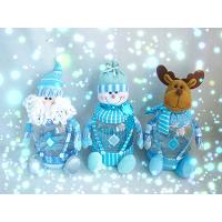 Christmas Plush Figure with Container