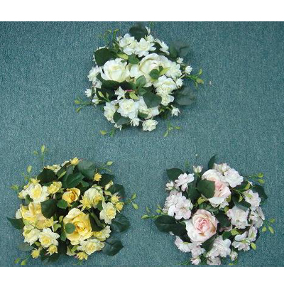 3 inches ROSE CANDLE RING