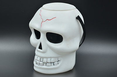 Halloween PE Skull Skelton Container