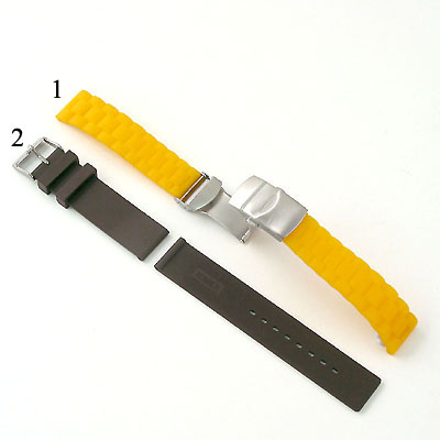Silicon & Rubber Watch Straps