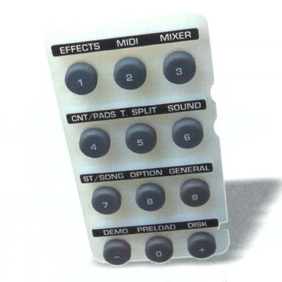 Double Hardness Keypad