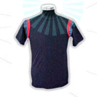 Men's 95% Cotton 5% Spandex Knitted T-Shirt