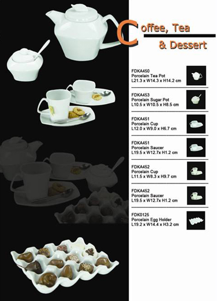 Coffee, Tea & Desert