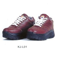 Leather Material Flying Shoes