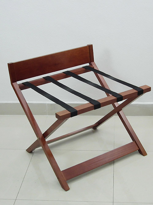 Luggage Rack with Back