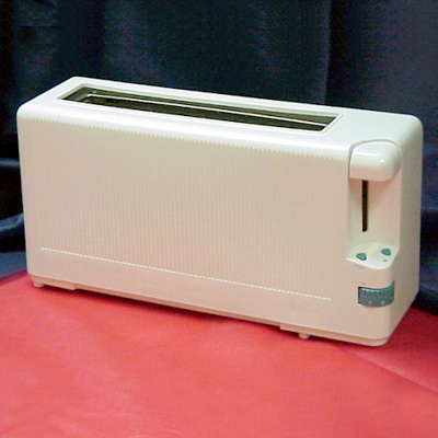 Single Long Wide Slot 2-Slice Cool Touch Toaster