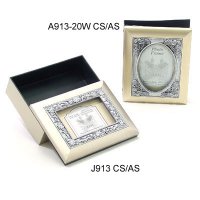 Photo Frame with Album / Jewelry Box, A913-20W  CS/AS
J913 CS/AS