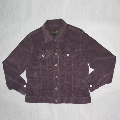 Ladies' Cotton Corduroy Jean Jacket