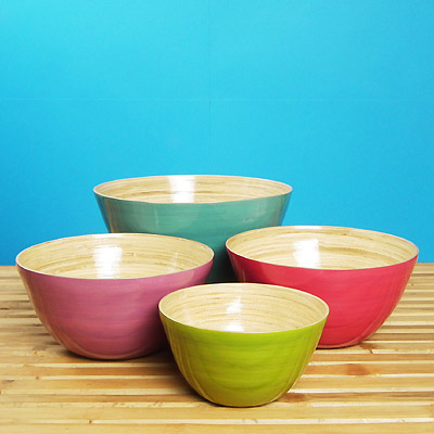 LACQUER BAMBOO ITEMS - BOWL