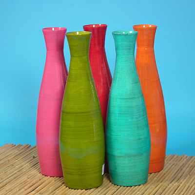 VASES - LACQUER BAMBOO