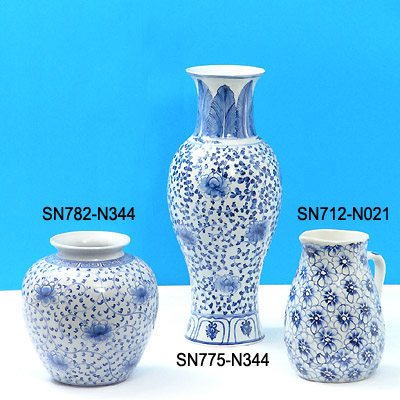 Sell ROUND VASE (SN775-N344); ROUND POT (SN782-N344); JAR (SN712-N021)