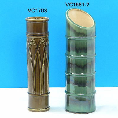 Sell ROUND VASE (VC1703); BAMBOO LIKE VASE (VC1681-2)