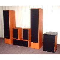 5ch Speaker System with Active Subwoofer