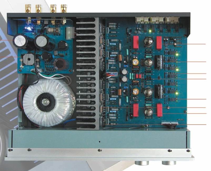 2 Channel HI-FI Stereo Amplifier