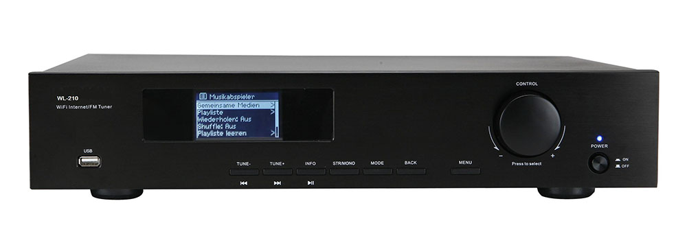 WiFi Internet Radio/FM-RDS Hi-Fi Tuner,WF-210L - Bobolink