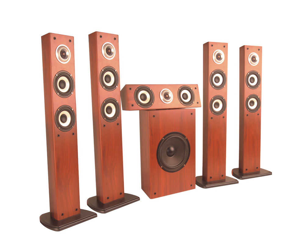 5.1CH Home Theatre Slim Speaker System